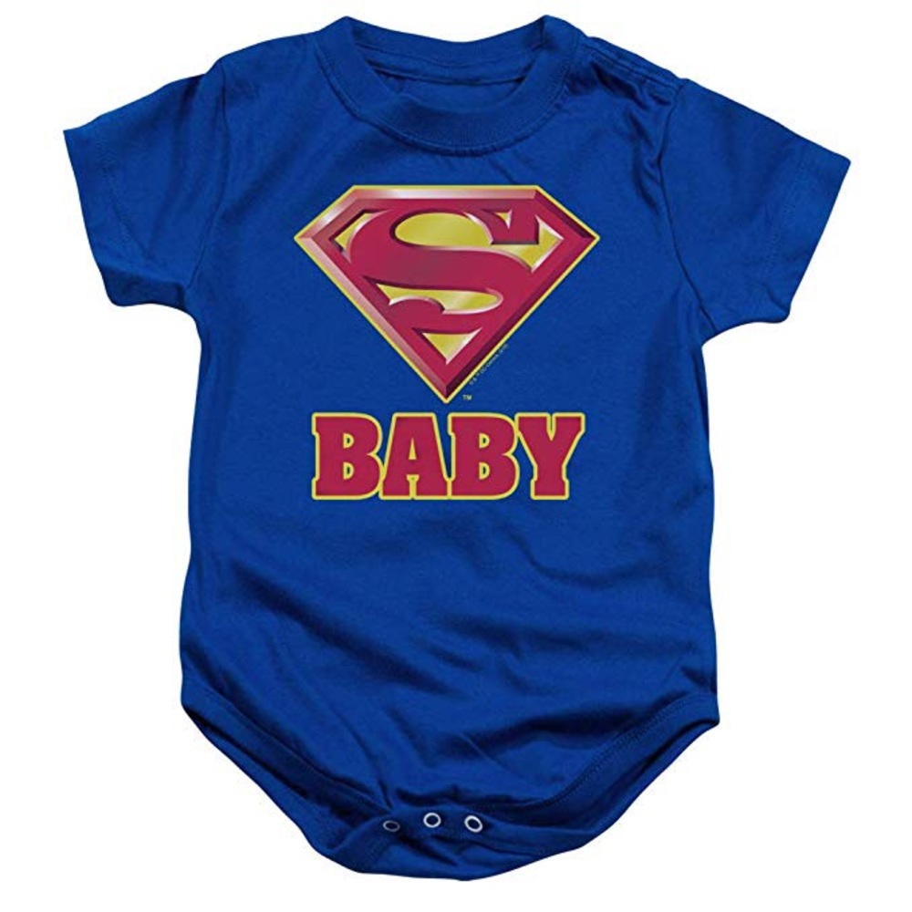 Popfunk Superman Super Baby Onesie Bodysuit